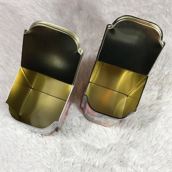 Set of 2 Vintage The Ladies and their Coke Nostalgia Angled Hinged Top Tins - Picture 7 of 9